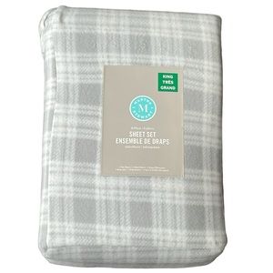 Martha Stewart 6-Piece Fleece Sheet Set